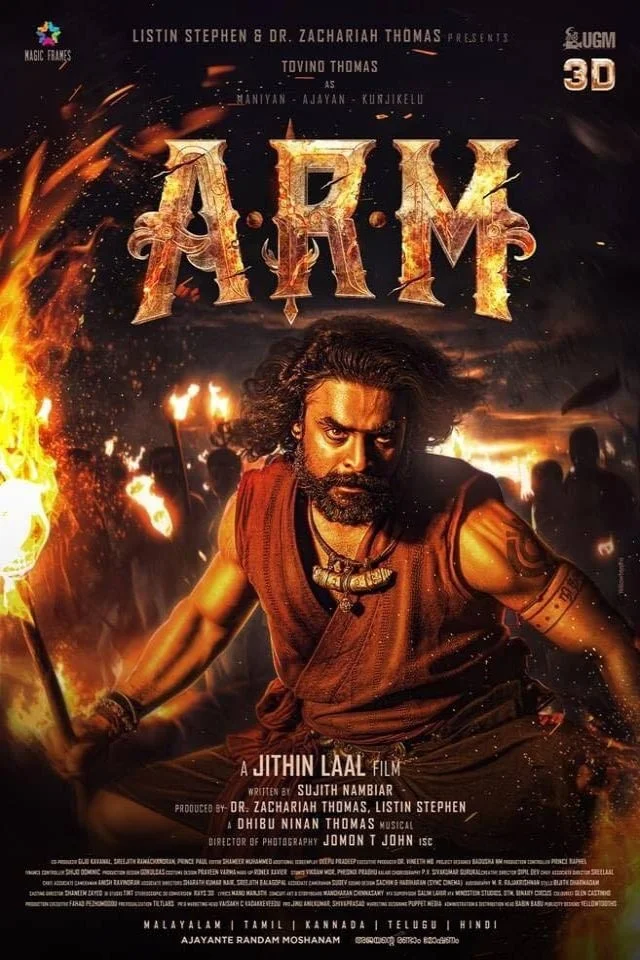 ARM (Hindi) - Full Movie | Tovino Thomas, Krithi Shetty | Jithin Laal | Dhibu Ninan Thomas | AA Films
