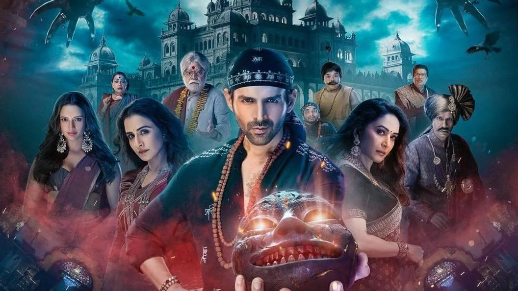Bhool Bhulaiyaa 3 (Full Movie): Kartik Aaryan,Vidya B,Madhuri D,Triptii | Anees B | Bhushan K
