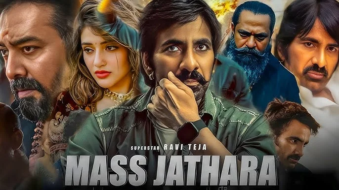 Mass Jathara - Full Movie | Hindi Dubbed | Ravi Teja, Sreeleela | Bhanu Bhogavarapu | Bheems Ceciroleo | S Naga Vamsi
